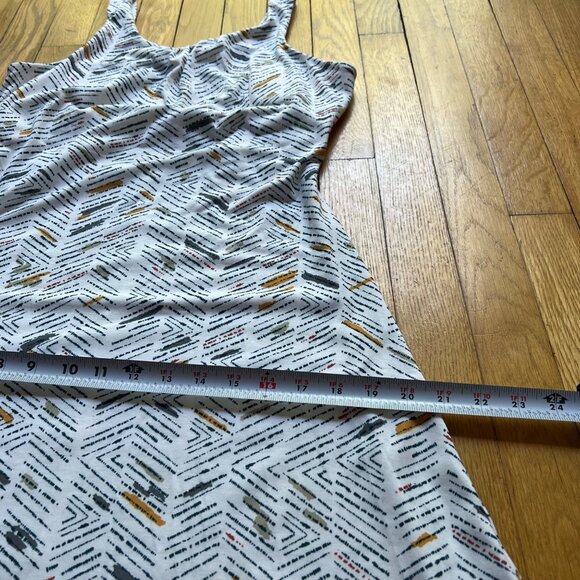 Prana Size M Skypath Sleeveless Shelf Bra Open Back Active Athleisure Sun Dress - Picture 8 of 16